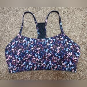 Fabletics Multicolor Floral Sports Bra